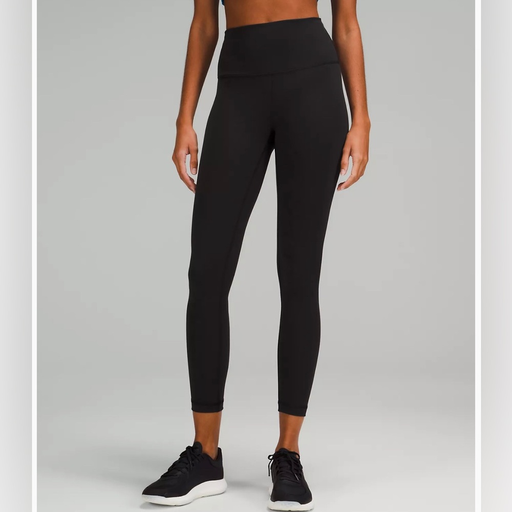 Lululemon black leggings size 8